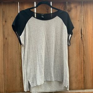 Forever 21 Sheer Sleeve Blouse